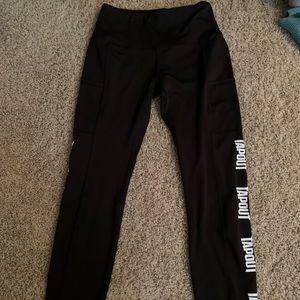 Black Tapout Leggings